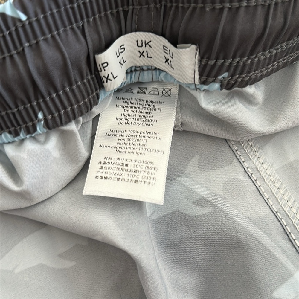 Women’s Shark Print Swim Board Shorts XL - Picture 3 of 3
